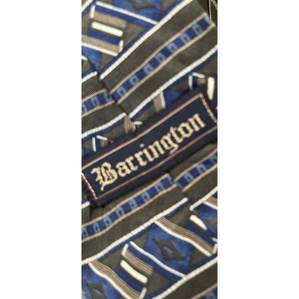 Lot of 5 Silk Men's Neck Ties Classic Business Dress Neckties Assorted Patterns - Picture 10 of 11
